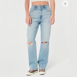 Hollister High-rise Dad Jean NWT